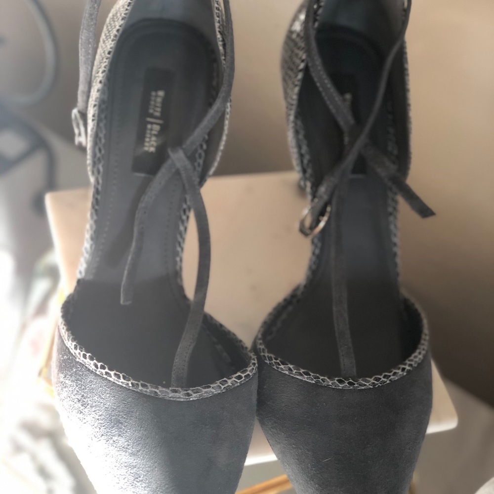 Grey heels